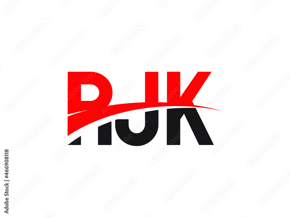 RJK Letter Initial Logo Design Vector Illustration RJK Letter Initial Logo Design Vector Illustration