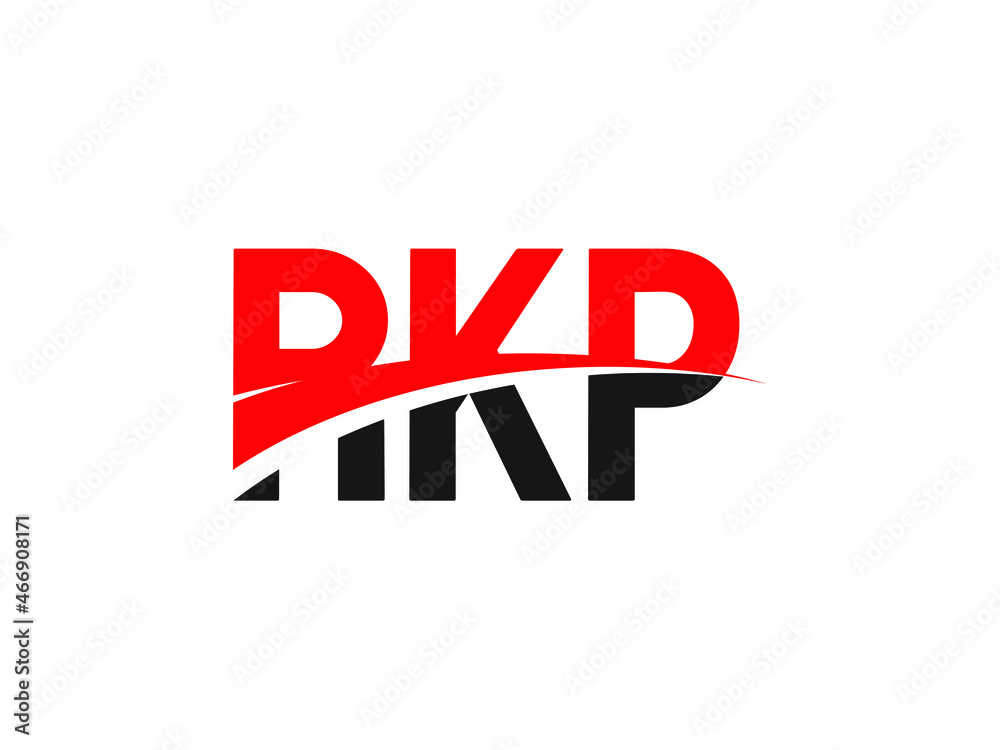 RKP Letter Initial Logo Design Vector Illustration RKP Letter Initial Logo Design Vector Illustration