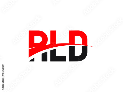 RLD Letter Initial Logo Design Vector Illustration photo