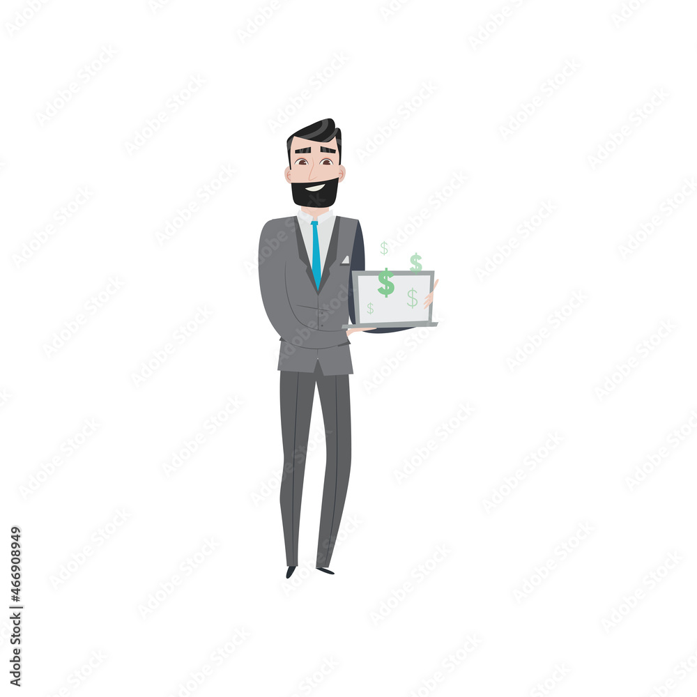 Businessman icon vector illustration design Businessman icon vector illustration design