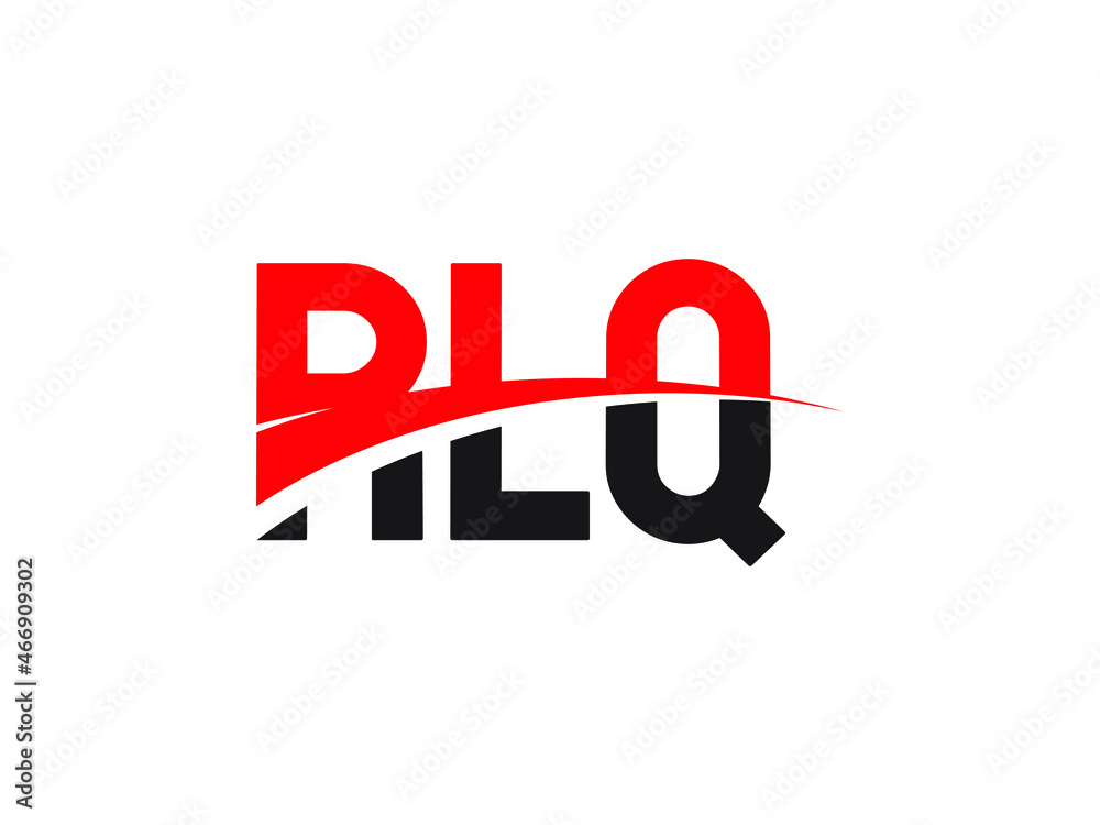 RLQ Letter Initial Logo Design Vector Illustration RLQ Letter Initial Logo Design Vector Illustration