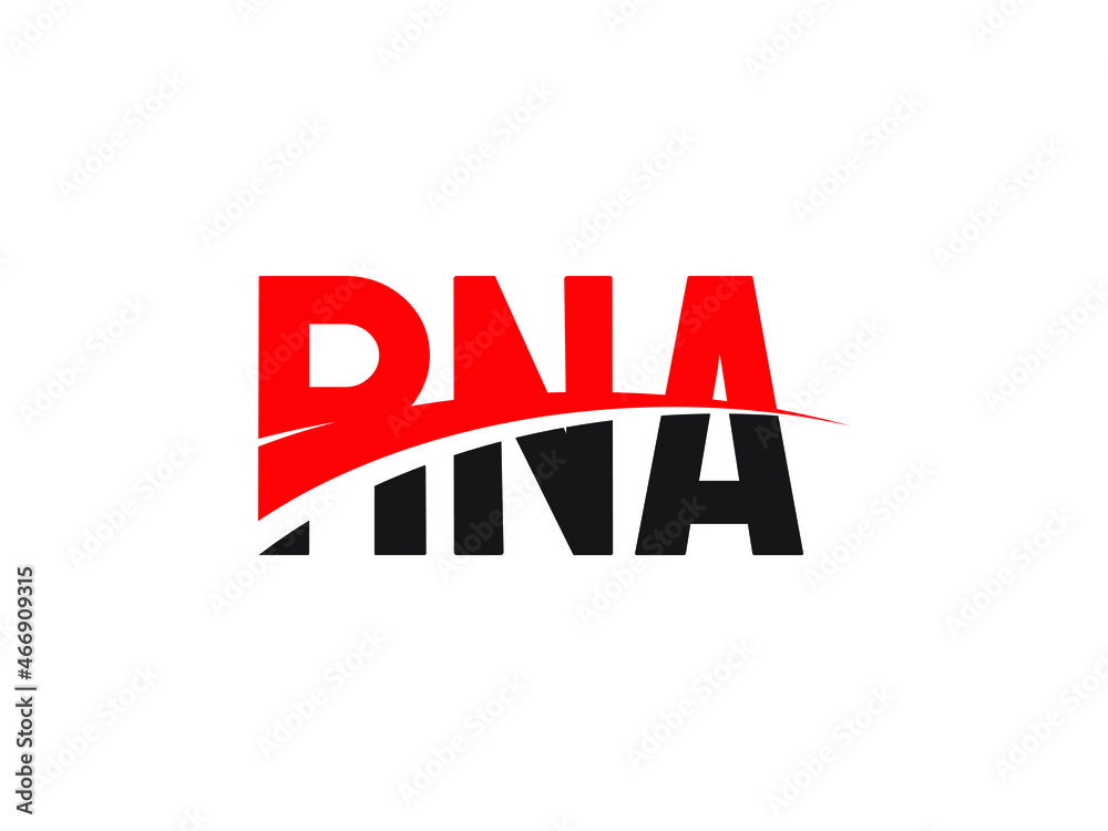 RNA Letter Initial Logo Design Vector Illustration RNA Letter Initial Logo Design Vector Illustration