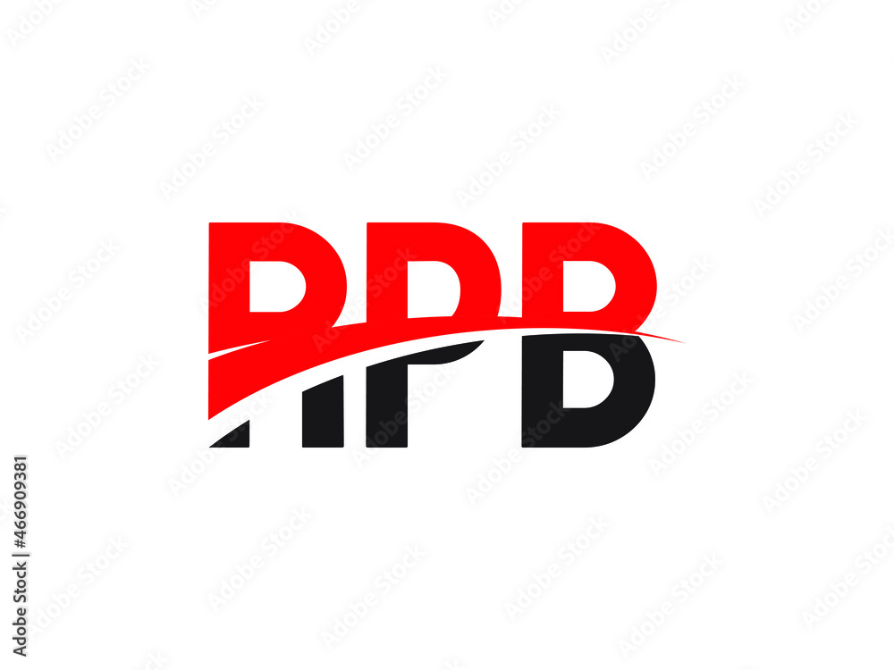 RPB Letter Initial Logo Design Vector Illustration RPB Letter Initial Logo Design Vector Illustration