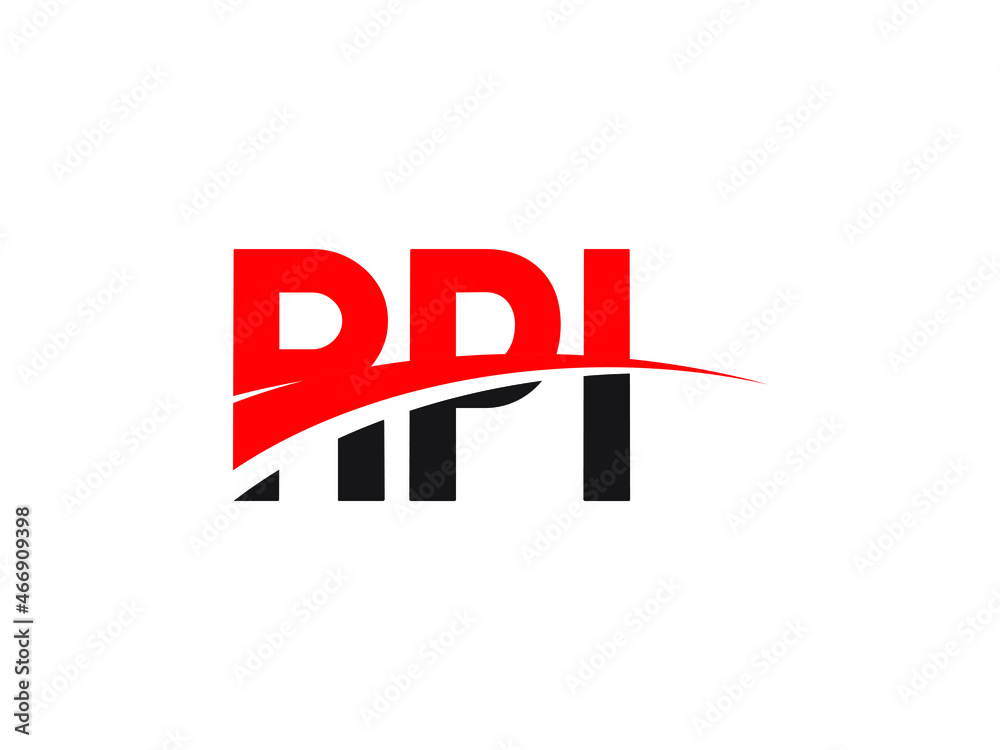 RPI Letter Initial Logo Design Vector Illustration RPI Letter Initial Logo Design Vector Illustration