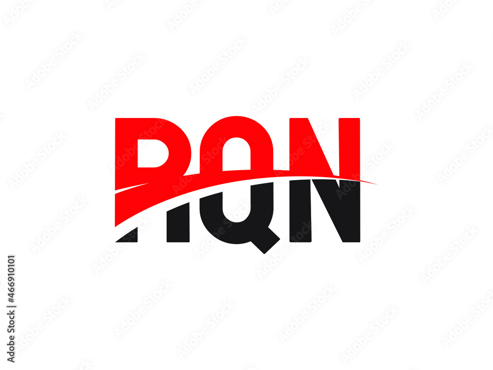 RQN Letter Initial Logo Design Vector Illustration RQN Letter Initial Logo Design Vector Illustration