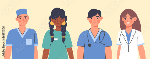 Group of doctors