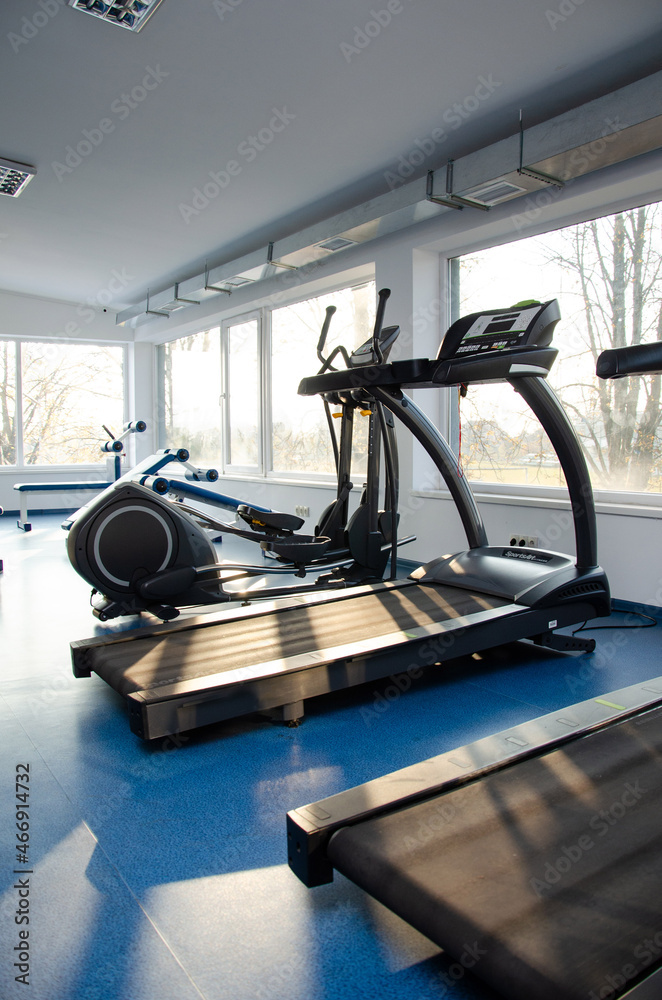 dumbbell, dumbbell in the gym. gym for fitness. exercise equipment in the gym. dumbbell, dumbbell in the gym. gym for fitness. exercise equipment in the gym.