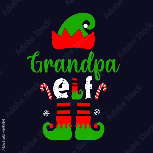 gramdpa elf t shirt desing