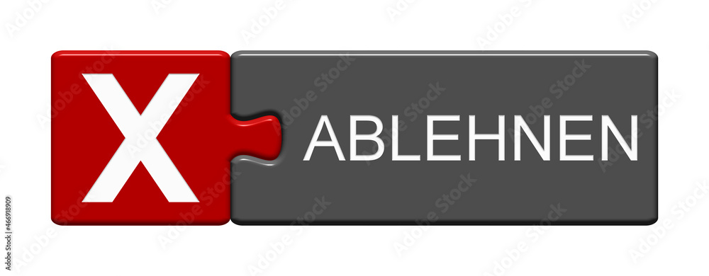 Puzzle Button zeigt Ablehnen