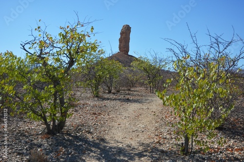 Vingerklippe im Damaraland in Namibia. photo