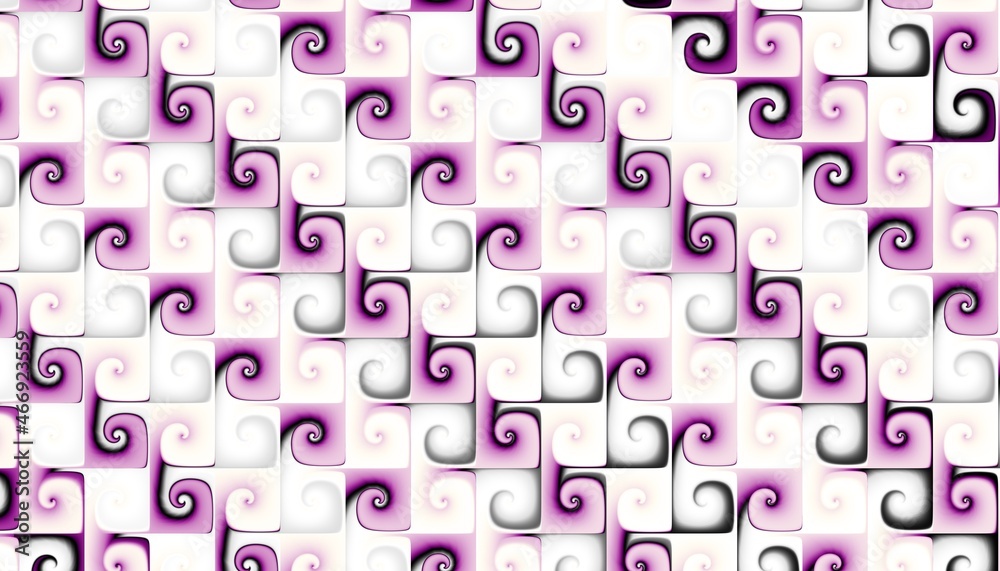 Abstract digital fractal pattern. Abstract ornamental texture of spirals. Abstract digital fractal pattern. Abstract ornamental texture of spirals.