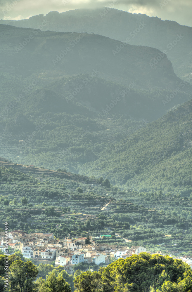 Guadalest, Valencian Community, Spain, HDR Image