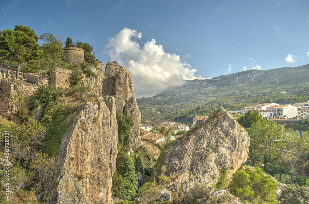 Guadalest, Valencian Community, Spain, HDR Image