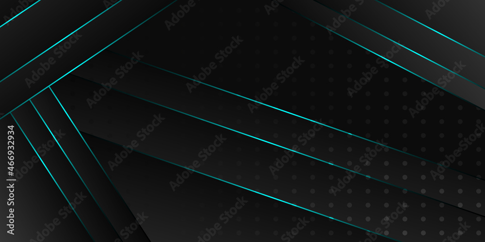 Obraz premium Modern black background