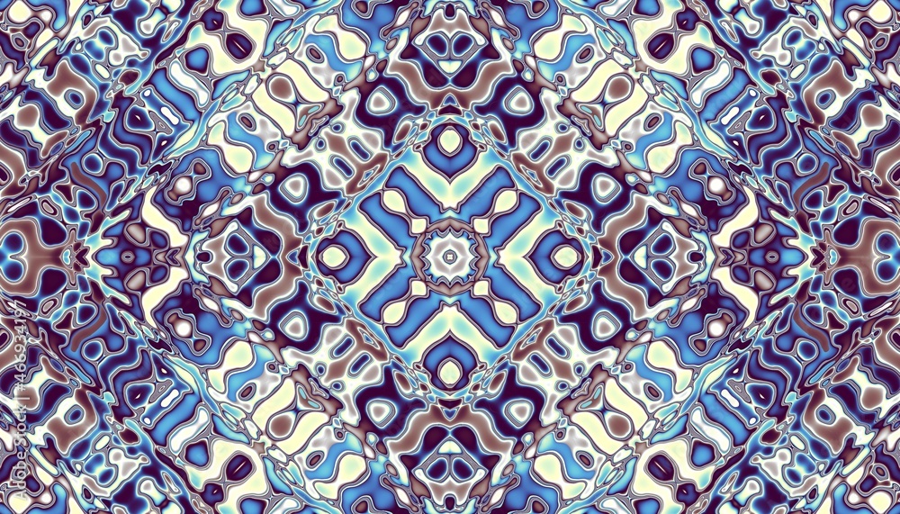 Fototapeta Abstract fractal pattern.