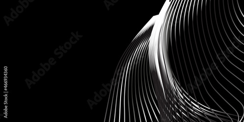 Modern black and silver background