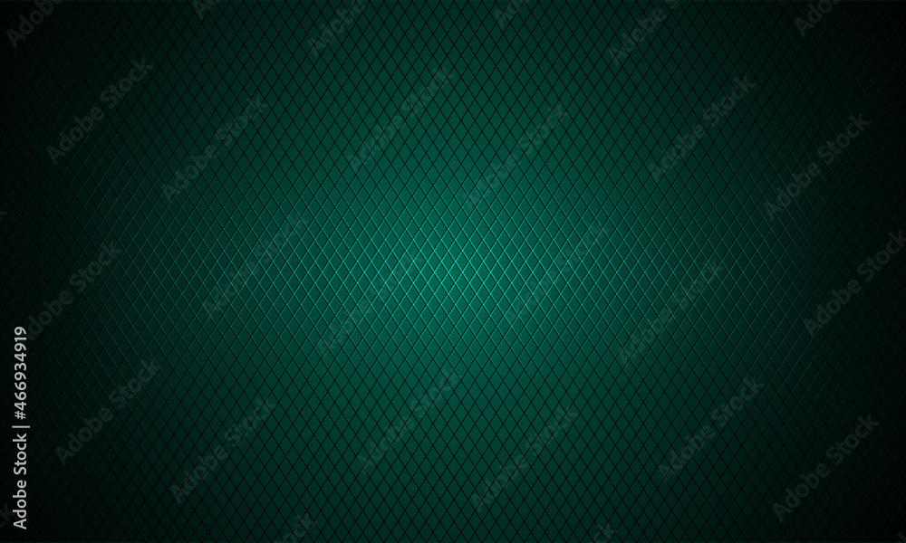 Dark green background. Dark metal texture steel background. Green carbon fiber texture. Web design template vector illustration EPS 10.