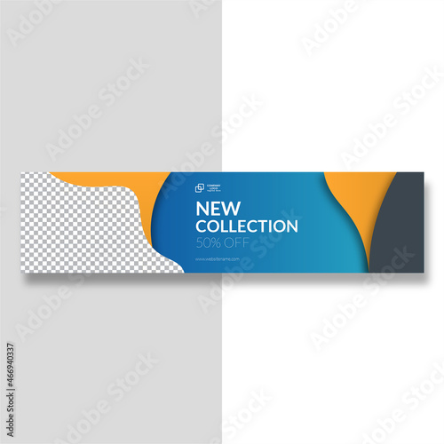 Business sale linkedin banner template