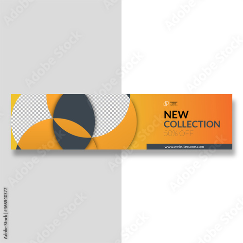 Business sale linkedin banner template