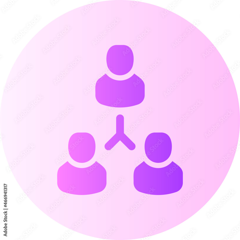 teamwork gradient icon teamwork gradient icon