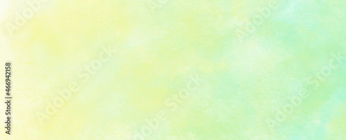 abstract beautiful and colorful yellow and blue watercolor background with space for your text,used as cover,wallpaper,card,invitation,decoration and design.
