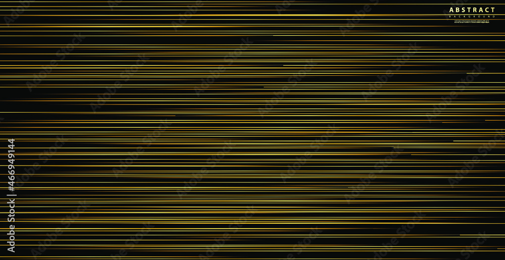 Fototapeta premium Gold line wave background. Modern luxury concept. Gold glitter stripes pattern. 