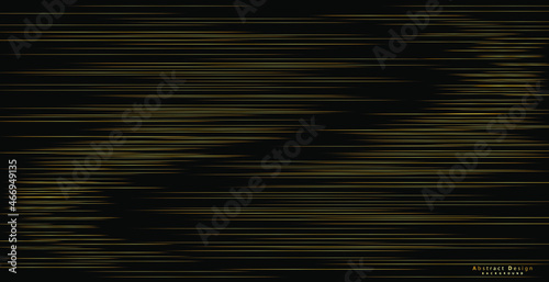 Gold line wave background. Modern luxury concept. Gold glitter stripes pattern. 
