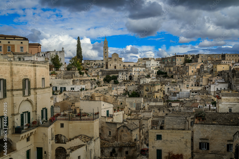 Obraz premium Stadtansicht Matera, Italien