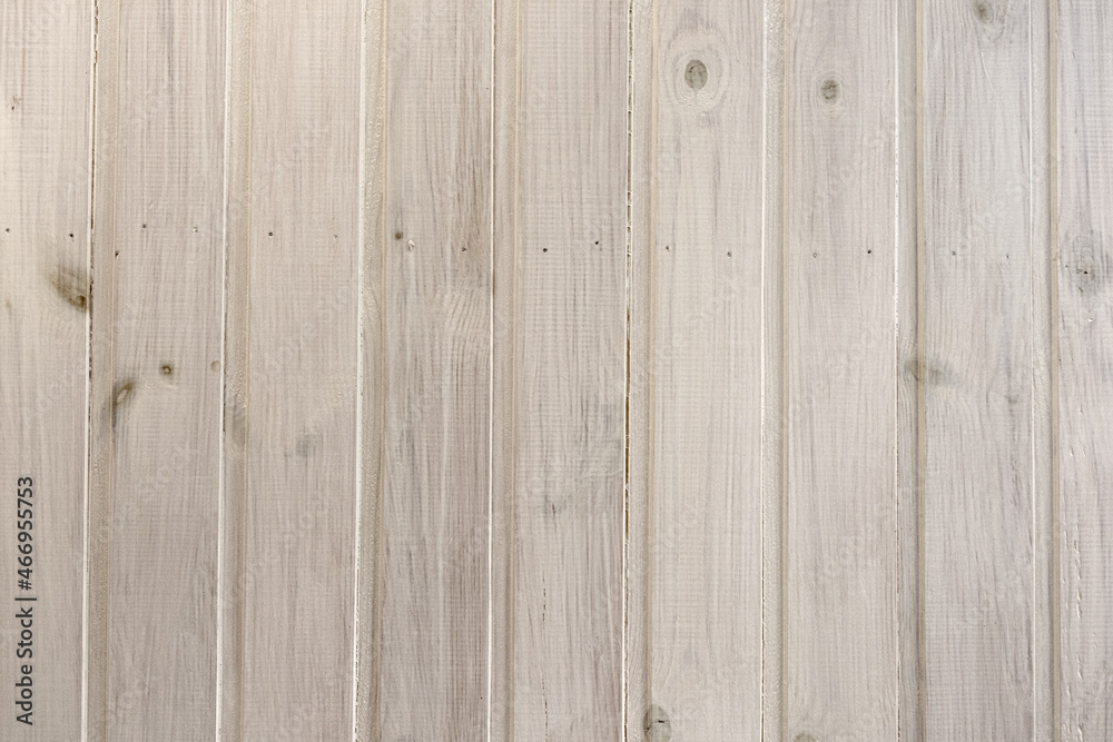 White wood surface wall background White wood surface wall background