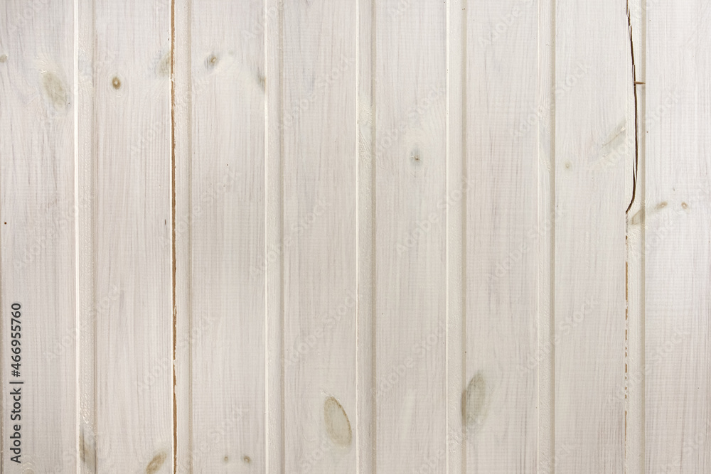 Obraz premium White wood surface wall background