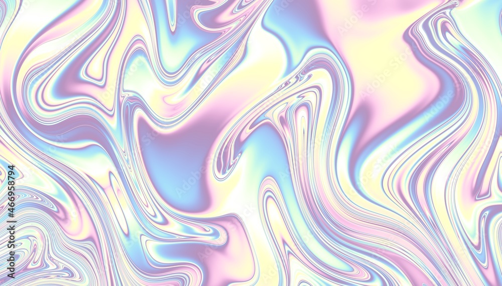 Obraz premium Wavy abstract futuristic background
