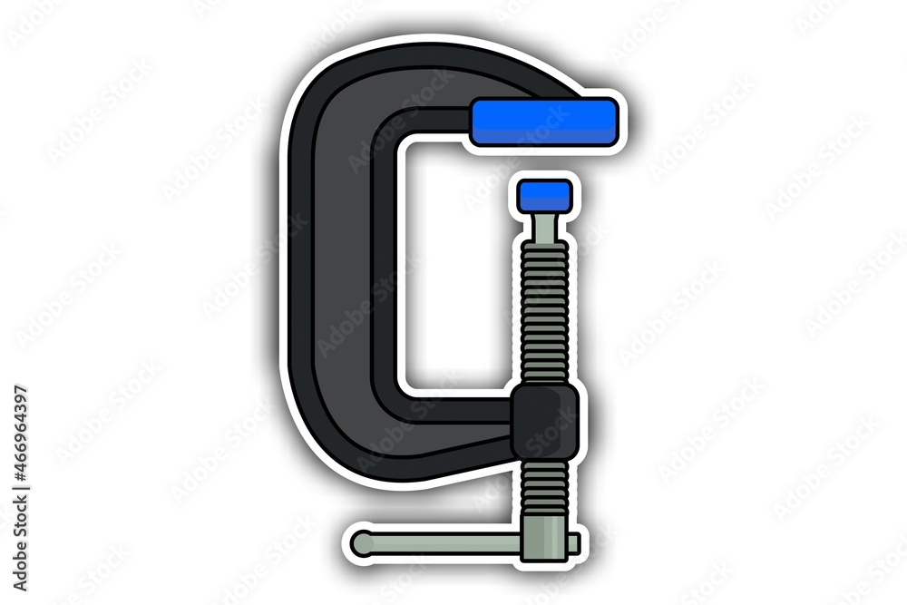 3D render illustration, Amazing picture of building tools with white blurry shadow background 3D render illustration, Amazing picture of building tools with white blurry shadow background
