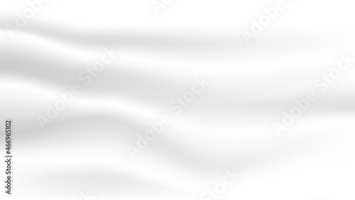 abstract white smooth creased satin background for website banner and corporate presentation template design