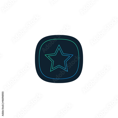 Star icon. Favorite or best...
