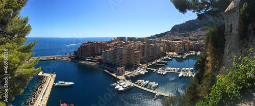 Panorama Monte Carlo, Monaco Panoramic Web Banner Header
