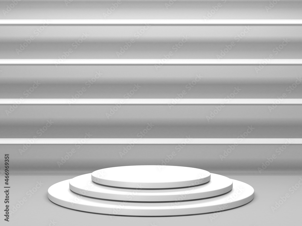 Abstract scene podium mockup. Award ceremony concept Abstract scene podium mockup. Award ceremony concept