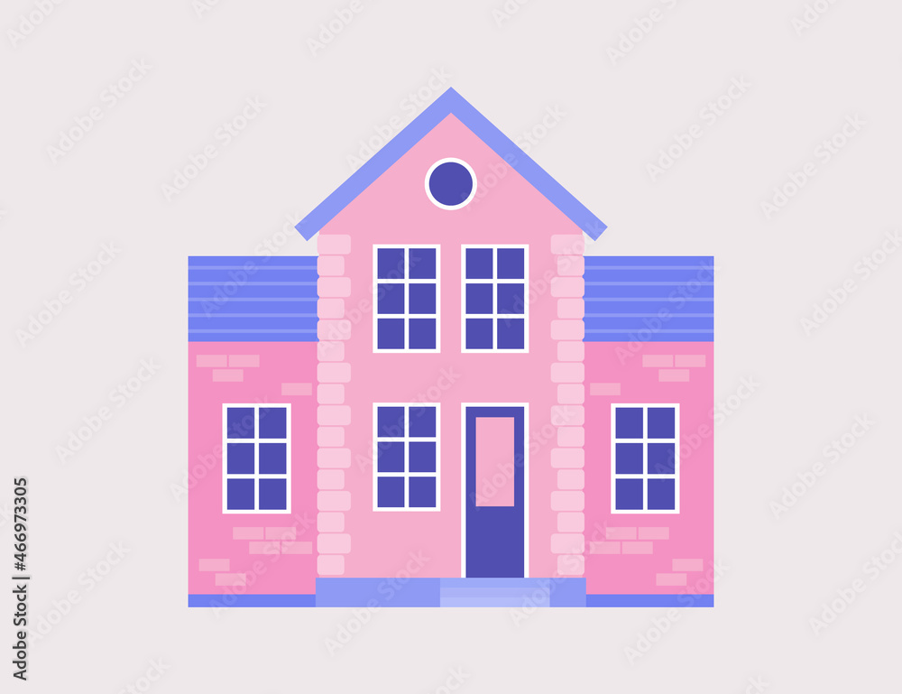 Illustration of house Illustration of house