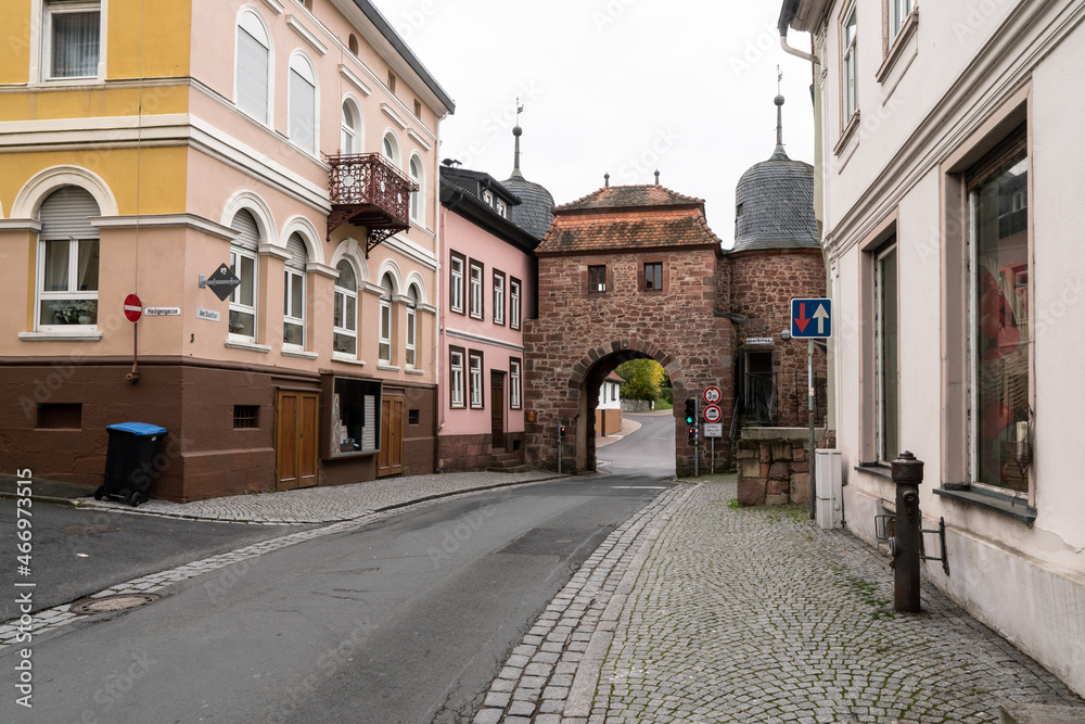 Historisches Stadttor in der  Altstadt von Tann in der Rhön