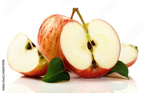 Royal Gala Apple - Fruits on white Background Isolated