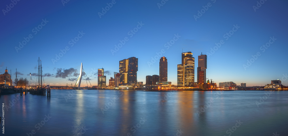 Rotterdam, Netherlands, City Skyline