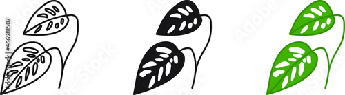 Monstera Monkey Mask icon