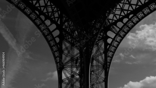 Corner of the Eiffel Tower