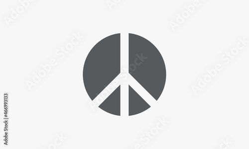 circle peace icon vectorillustration.