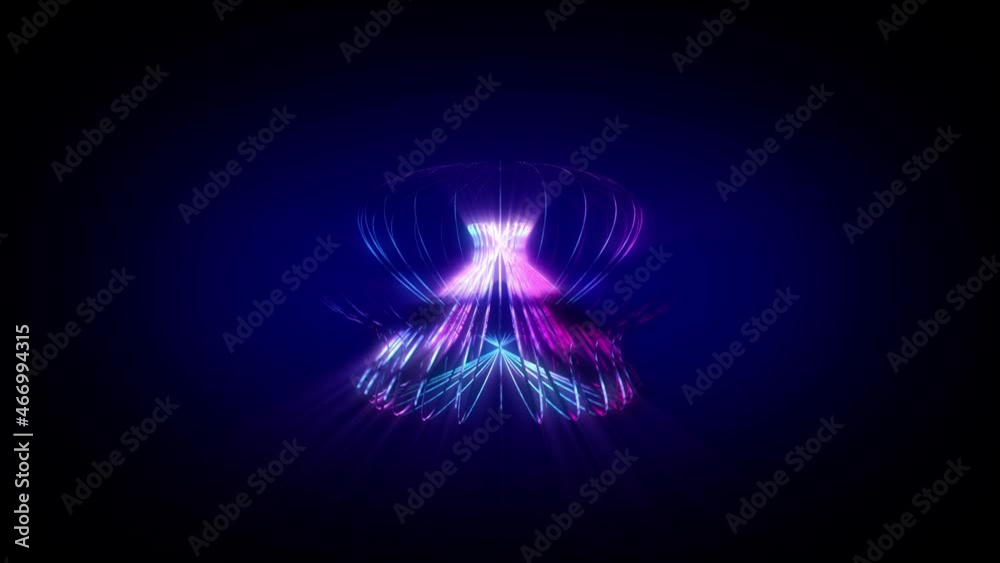 Abstract background shiny futuristic subtle geometry object transforms rotating loop Abstract background shiny futuristic subtle geometry object transforms rotating loop