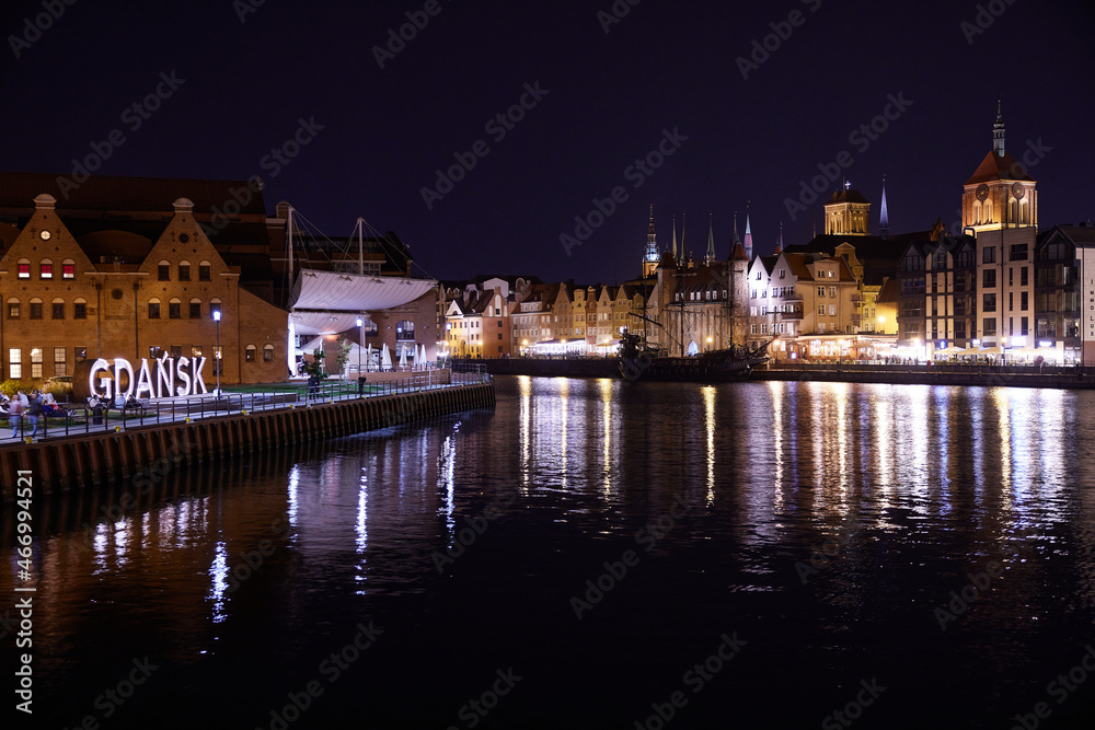 Nacht in Danzig - GDANSK