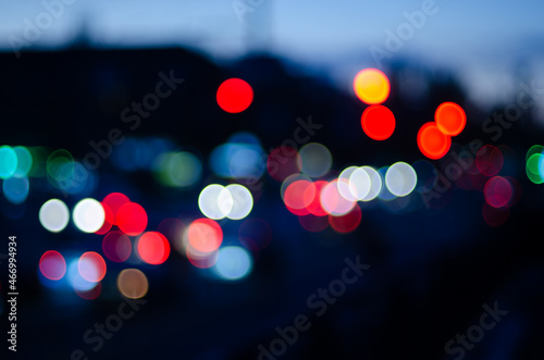 City traffic lights soft focus © Yurii Andreichyn
