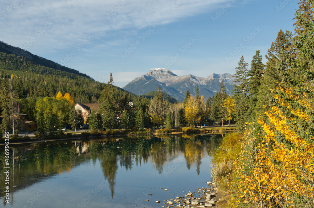 Bow River on an Autumn Morning