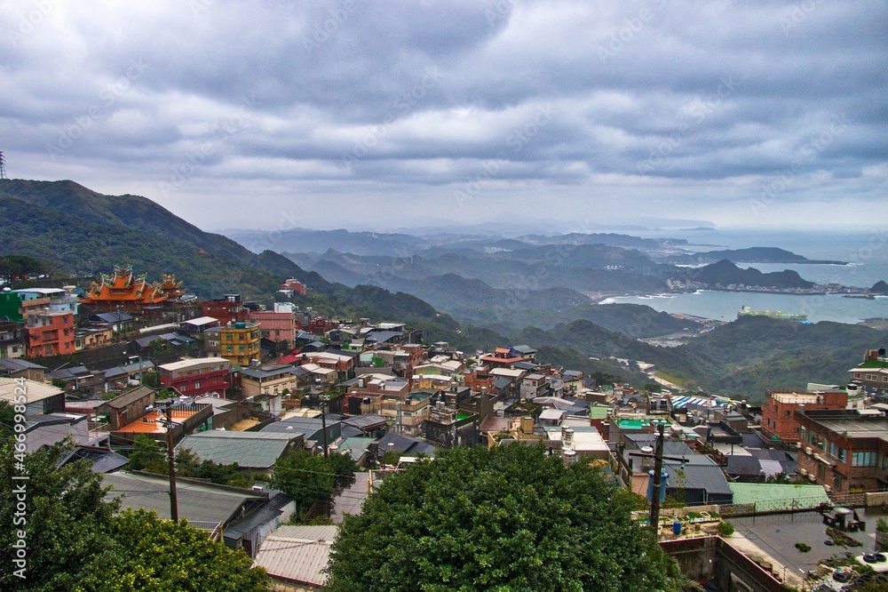 Jiufen town in Taiwan