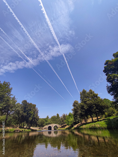 Puente de Hermisende, Zamora. photo