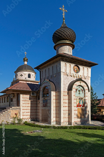 Medieval Orthodox Lesje monastery, Serbia photo